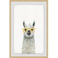 thumbnail image 2 of Marmont Hill Yellow Star Llama Framed Wall Art, 2 of 6