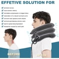 thumbnail image 4 of Cervical Neck Traction Device, Neck Stretcher, Neck Traction Device for Neck Pain Relief, Cervical Neck Traction Device, Inflatable Neck Brace & Neck Decompression(Gray), 4 of 7
