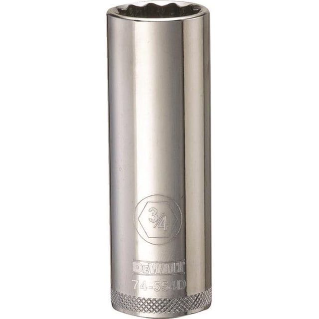 Stanley Tools 227951 0.75 in. Deep Socket - 0.5 in. Drive