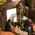 thumbnail image 6 of Kurt Adler Resin Nativity Set with Figures and Stable - 11-Piece Set, 6 of 6