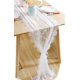 thumbnail image 3 of Camino de mesa de encaje blanco Camino de encaje de Acción de Gracias, decoraciones rústicas de boda, cubierta de mesa ligera para suministros de fiesta de cumpleaños, decoración de fiesta de aniversa, 3 of 5