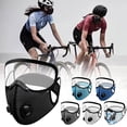thumbnail image 3 of TQEHS Máscara de ciclismo Máscara protectora para montar a caballo Filtro de lente protectora desmontable I4 J8I1, 3 of 6