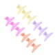 thumbnail image 4 of Pinza Para El Cabello De Mariposa, 12 Pinzas Para El Pelo Coloridos. Herramienta De Peluquería Con Abrazaderas De Garra De Sección De Cabello Colorida Sujetar El, 4 of 7