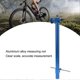 thumbnail image 2 of Bike Derailleur Alignment Tool, Bicycle Derailleur Hanger Alignment Gauge Tool, Easy Operation 360 Rotation for Repair(Blue) 26-27s, 2 of 5