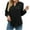 Black, variant on tklpehg Long Sleeve Shirts for Women Ladies Tops Long Sleeve Shirts Classic Solid Colors Comfortable Casual V-Neck Lightweight Loose Fit Blouse Pullover Shirts Black XXL