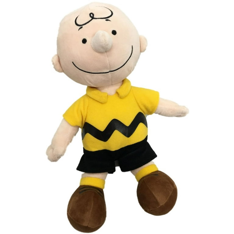 Kohls Cares Peanuts Charlie Brown Plush Doll 14 inch, Stuffed