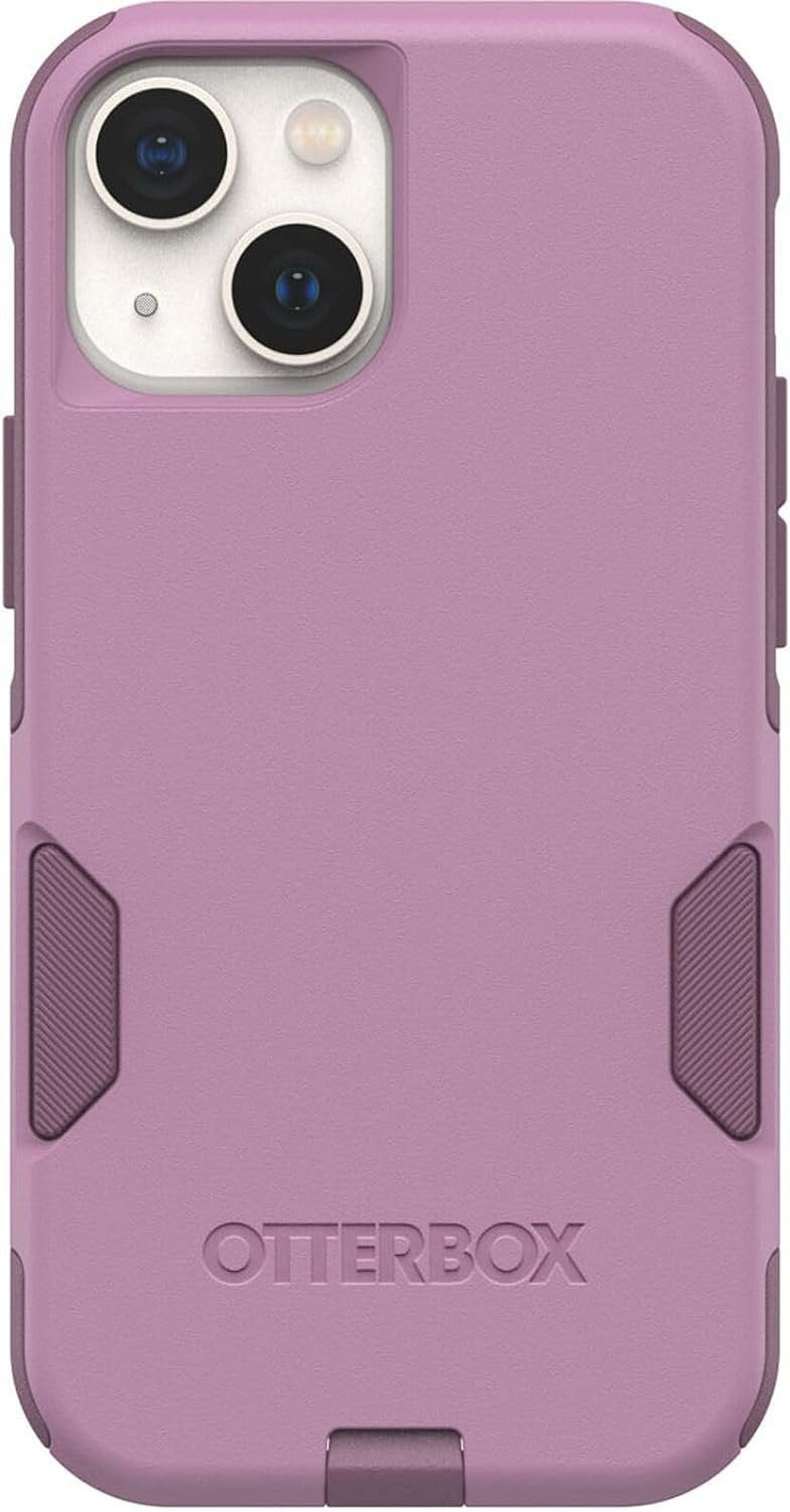OtterBox iPhone 13 Mini & iPhone 12 Mini Only - Commuter Series Case - Maven Way Pink - Slim & Tough - Pocket-Friendly - with Port Protection - Non-Retail Packaging