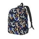 thumbnail image 1 of Disketp Astronauts in sport Mochila de Lona Estampada, Mochila Escolar de Viaje Ligera para Estudiantes y Portátil-Medium, 1 of 5