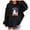 Black, variant on eileial Girl'S Fashion Hoodie Long Sleeve Soft Sweatshirt Graphic Hoody Kids Cute Pullovers Top Clothes for Girls,Black 3-4 Years