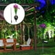 thumbnail image 3 of Lámpara LED insertable en el suelo, creativa, con energía solar, luz decorativa para jardín., 3 of 6