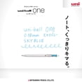 thumbnail image 3 of Bolígrafo de Gel Mitsubishi Uni-Ball One 0.38 mm Azul Celeste Paquete de 10, 3 of 6