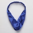 thumbnail image 4 of Korean Style Satin Heardband Elastic Hair Band for Washing Face Bathing Makeup Daily Casual Use, 4 of 4