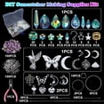 thumbnail image 3 of CCOCC Diy Suncatchers,400Pcs Sun Catchers Making Supplies Kit Art and Crafts for Adults Hanging Prism Sun Catcher with Crystals Rainbow Maker for Indoor Window Home Wedding Garden Christmas Decor, 3 of 7