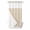 Cream, variant on No Hook Shower Curtain, Navy Blue Standard Shower Curtain with Snap in Liner, Vintage Country Monochrome Farmhouse Waterproof Washable Fabric Bathroom Curtains Sets, 72"W x 72"L