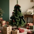 thumbnail image 4 of Christmas Tree Decorations Large Velvet Bow Decorations Holiday Party Accessories, 4 of 6