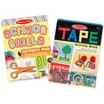 thumbnail image 1 of Melissa & Doug Scissor Skills and Tape Activity Books Set, 1 of 3
