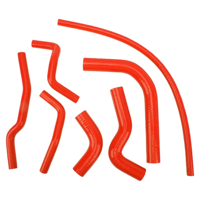 Silicone Radiator Coolant Hose, Heat Resistance Radiator Coolant Pipe Hose Kit 2Pcs High Strength Durable For Samurai