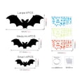 thumbnail image 3 of SRTLE 12 Pack Hanging Bats Halloween Outdoor Decorations, Waterproof Plastic,, 3 of 9