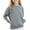 Grey, variant on KAUOD Girls Cotton Sweater Fleece Warm Plain Crew Neck Pullover Tops Clothes Teen Kids Thick Cute Long Sleeve Sweater
