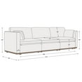 thumbnail image 4 of CHITA Sectional Couches Modular Sofa for Living Room, 3PC in Dove Gray, 4 of 8