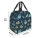 thumbnail image 3 of Easygdp Space Sleeping Panda Bolsa Térmica Premium - Tela Oxford Impermeable, Gran Capacidad, Bolsillo Frontal, Unisex para Trabajo, Escuela, Actividades al Aire Libre y Picnics, 3 of 8