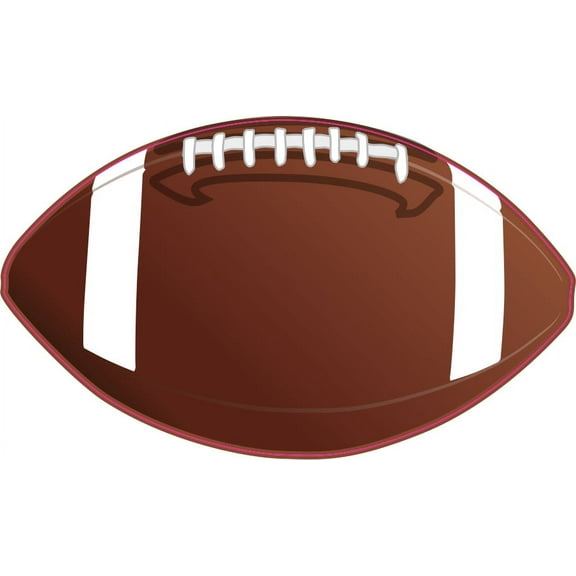 3in x 2in Football Sticker