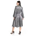 thumbnail image 4 of Vestido plisado con laso Roman Fashion / Juvenil, 4322 (Plateado) plateado G, 4 of 6