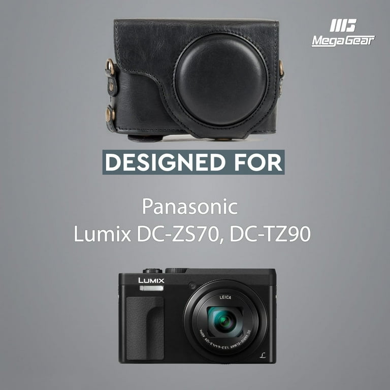 MegaGear Panasonic Lumix DC-ZS80, DC-ZS70, DC-TZ95, DC-TZ90 Ever