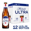 thumbnail image 3 of Michelob ULTRA Superior Light American Lager Beer, 12 pack 12 fl oz Glass Bottles 4.2% ABV, 3 of 9