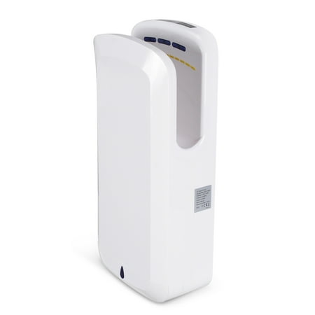 Commercial Hand Dryer ARKSEN Ultra-thin Automatic Hands Free Bathroom Hand Dryer, Electric Jet Hand Dryer 1650W, Commercial Hand Dryer, White ()