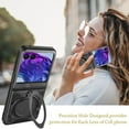 ShieldPlus Case for Motorola Razr 2024 with Screen Protector, Military