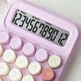 thumbnail image 3 of sruoe Calculator, Desktop Calculator, Small Mini Calculator, Large Lcd Display Button Battery Power Smart Calculator, Portable Electronic Calculator, 3 of 6