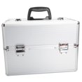 thumbnail image 2 of GoDecor Makeup Train Case Cosmetic Organizer Case with Plastic Trays, 2 of 6