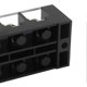 thumbnail image 2 of 2 Pack 100A 600V TBC PC Type Double Row Fixed Screw Terminal Blocks for Distribution Systems Lighting 4 Pins (1004), 2 of 4