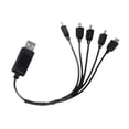 thumbnail image 2 of yotijay USB Charging Cable 1 Charging 5 Portable Upgrade Parts Mini USB Cable RC Drone, 2 of 9