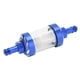 thumbnail image 3 of Elemento de filtro de combustible de vidrio Reemplazo de carcasa de aleación de aluminio para automóviles ATV SUV Motocicletas Pit Bikes Azul, 3 of 14