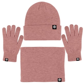 Winter Hat Scarf Gloves and Ear Warmer, Warm Knit Beanie Hat  display picture 2