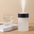 thumbnail image 2 of Inteprter Humidificador de aire, difusor de Perfume, rociador de aceite esencial, lámpara LED, purificador de coche, fabricante de niebla, Humidificadores Blanco, 2 of 6
