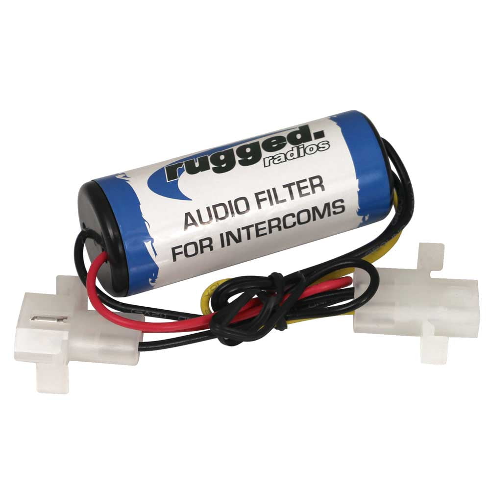 Rugged Radios Inline Audio Filter For In Car Intercom System To Reduce Noise Walmart Com