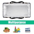 thumbnail image 5 of Christmas Reusable Foldable Large Capacity Oxford Cloth Storage Basket Easter Picnic Basket, 5 of 7