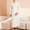 White, variant on Frnrwgo Men's Terry Cloth Bathrobe V-Nose Highly Absorbent Soft Lightweight with Pockets