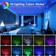 thumbnail image 2 of Proyector de cielo estrellado, proyector de planetario, luz nocturna LED giratoria para niños, lámpara de proyector estrellada oceánica, brillo ajustable, Bluetooth, control remoto, temporizador para JAMW Sencillez, 2 of 5