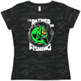 thumbnail image 3 of Inktastic I'd Rather Be Fishing Women's T-Shirt, 3 of 5