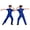 Royal Blue, variant on Boys Jazz Dance Salsa Tango Jumpsuit Dance Overall Ballroom Romper Stage Performance White 12
