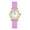 Gold/Lilac, variant on Blekon Original Women Adult Watch for Medical Students Silicone Band Water Resistant Round Shape