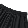 thumbnail image 4 of Kojanyu Men's Solid Color Quick-Dry Athletic Shorts with Zipper Pocket Elastic Waist Drawstring Lightweight Casual Sports Outdoor Wear S-XXL, 4 of 8