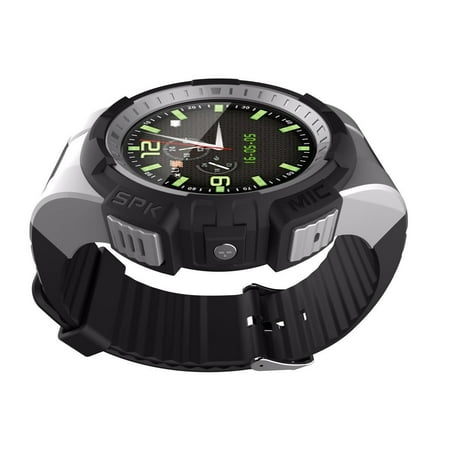 TechComm V11S Bluetooth Smartwatch with 3D G-Sensor, Fitness Tracker, Pedometer, Sleep Monitor and Built-in Camera - (Best 3d Camera Tracker)