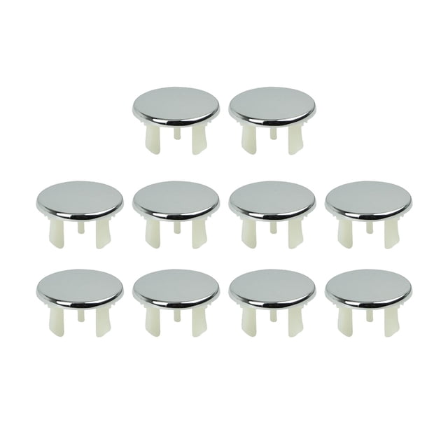 veasfak 10 Pieces Sink Overflow Basin Sink Overflow Cap for Bathroom Kitchen Wash Basin Solid