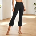 thumbnail image 2 of Maean Capri Pants for Womens Yoga Elastic High Waist Leggings Workout Athletic Casual Capris Pant, 2 of 7