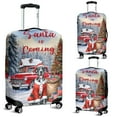thumbnail image 2 of Santa is Coming Great Dane Merry Christmas Xmas Noel Truck Tree Travel Luggage Cover Danes Dog Lover Gifts Suitcase Dust Protective Decor - 02023, 2 of 5